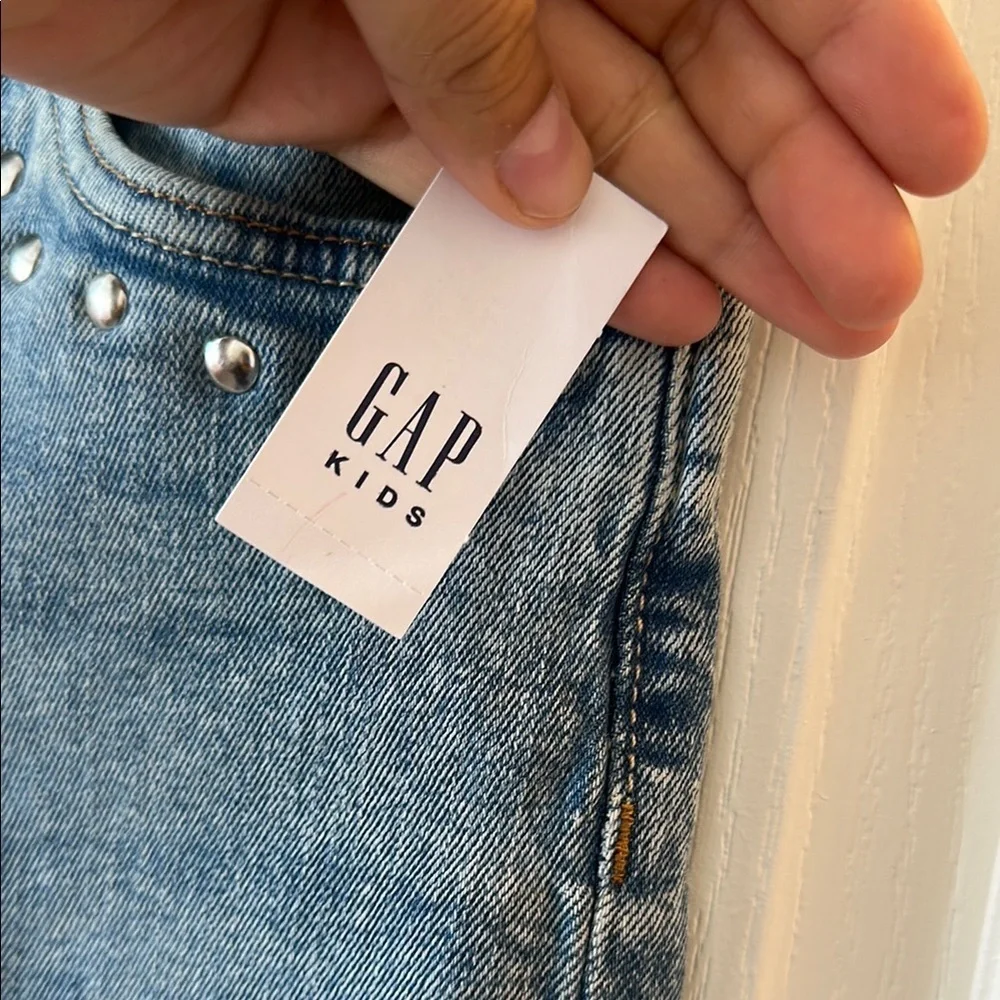 GAP Blue Flare Jeans with Mid-Rise Fit